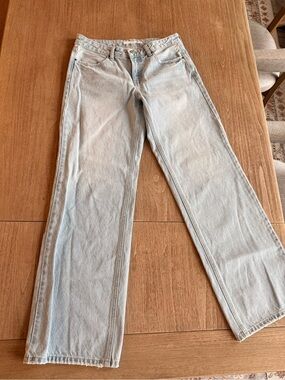 Altar'd State Light Blue Wide Leg Jeans